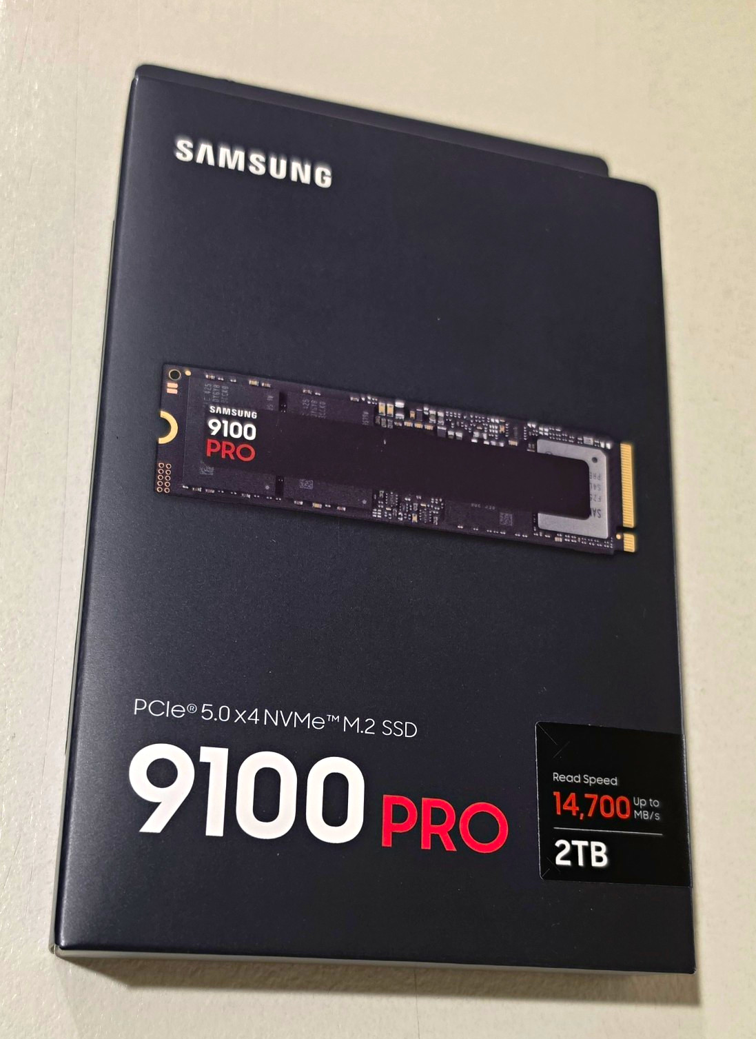 Samsung 9100 PRO 2TB M.2 NVMe Internal SSD PCIe 5.0 x4 14700MB/s