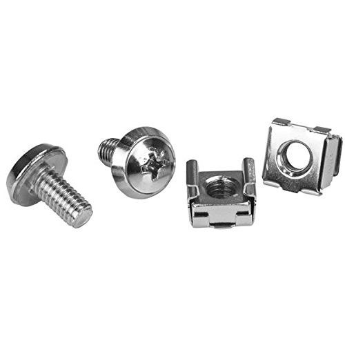 Startech IT CABSCRWM620 Rack Screws 20 Pack M6 Nuts Tool