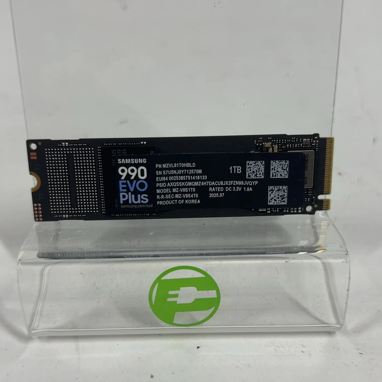 Samsung 2280mm 990 EVO PLUS 1TB M.2 NVMe Gen 4.0 x 4 SSD MZVL81T0HBLD