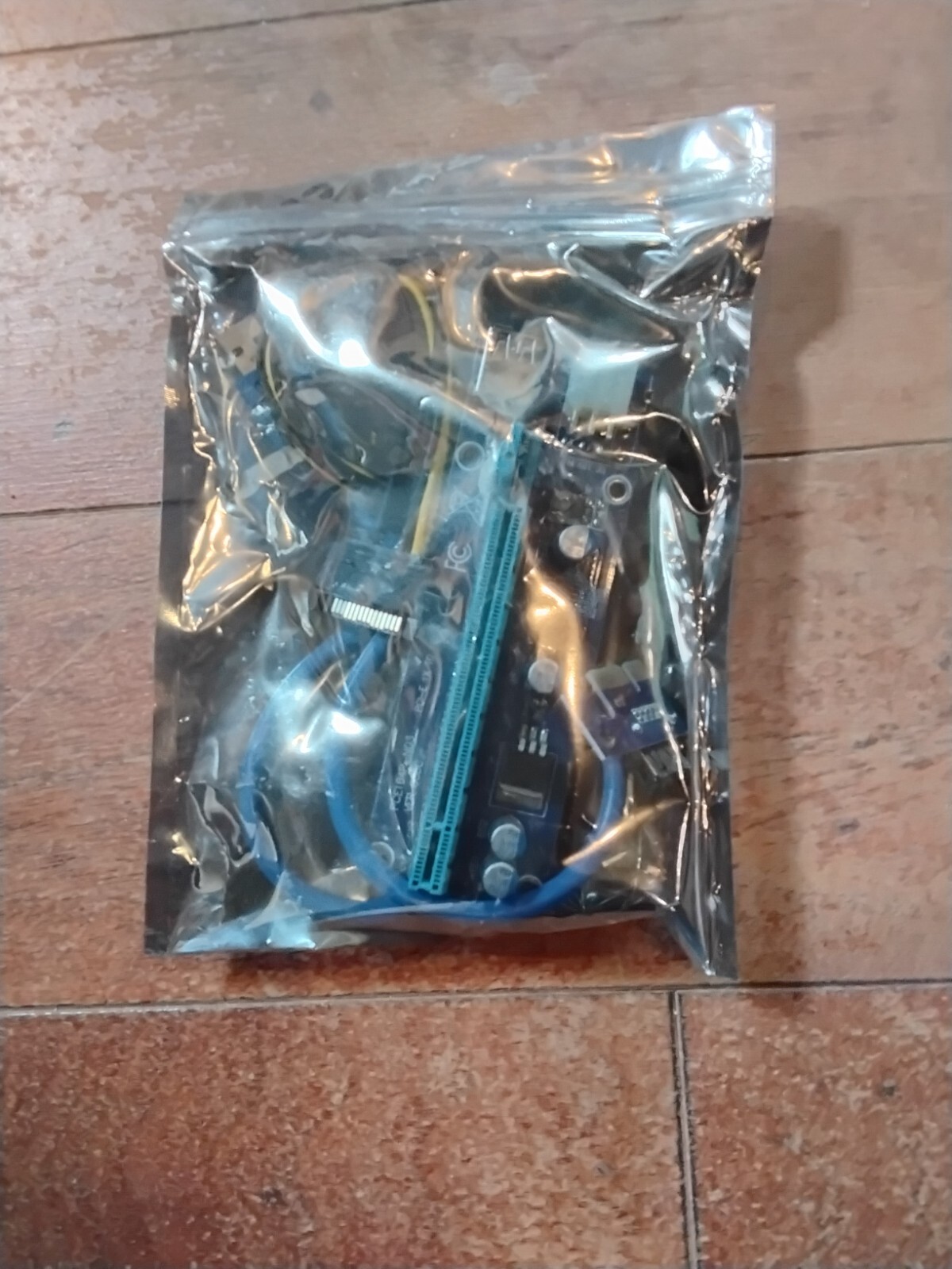 PCIE VER 006 Riser Kit (board, USB Cable, PCI adapter) 1x to 16x Extension