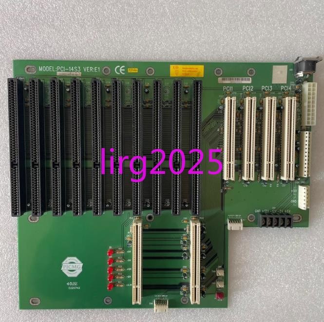 1pc used IEI PCI-14S3 VER:E1 Motherboard