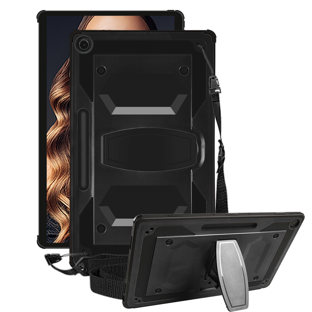 Protective Case for Lenovo Chromebook Duet 5 13.3" with Stand & Shoulder Strap
