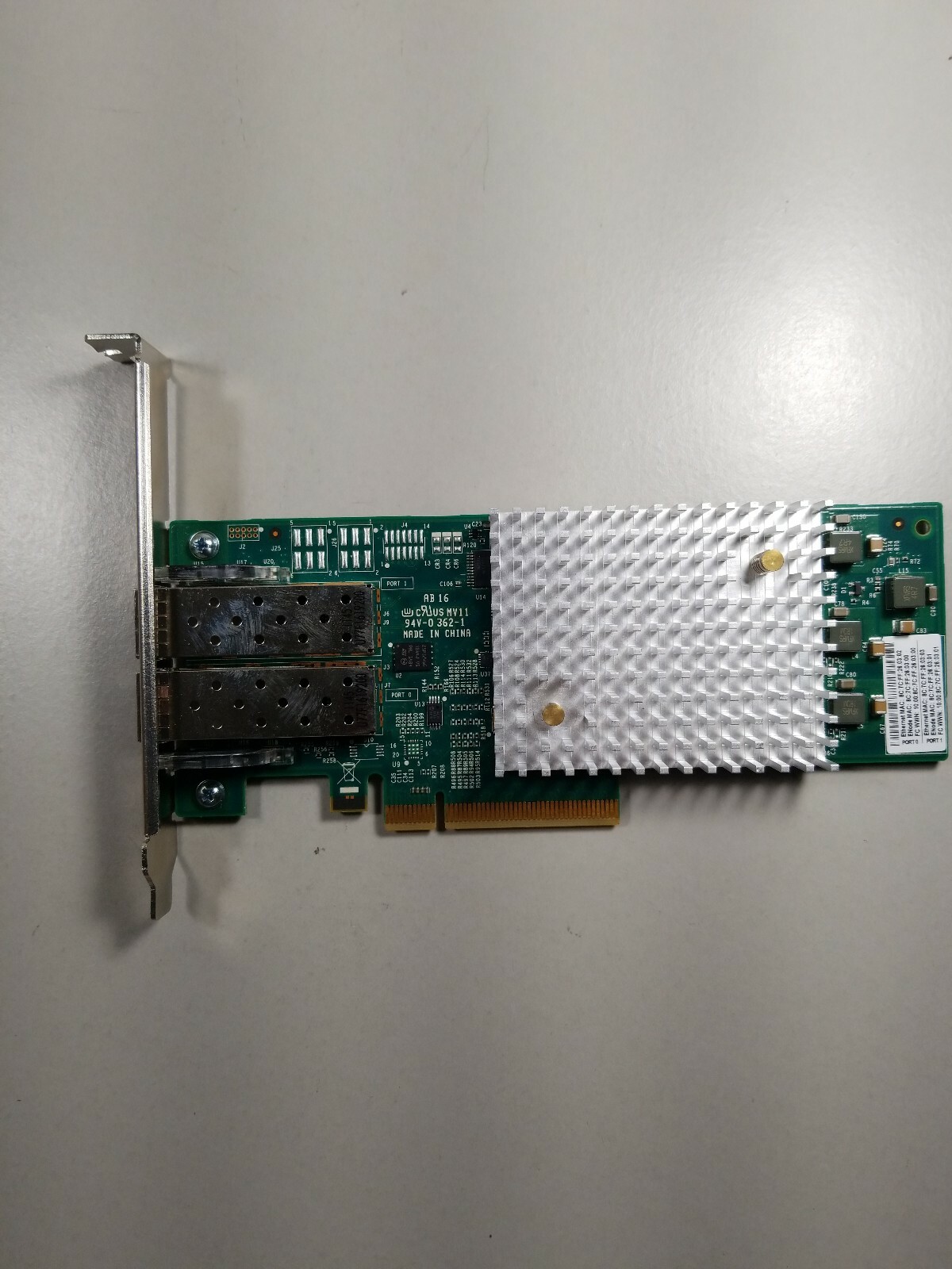 BROCADE 18602 16Gb Dual Ports, No SFP, high profile