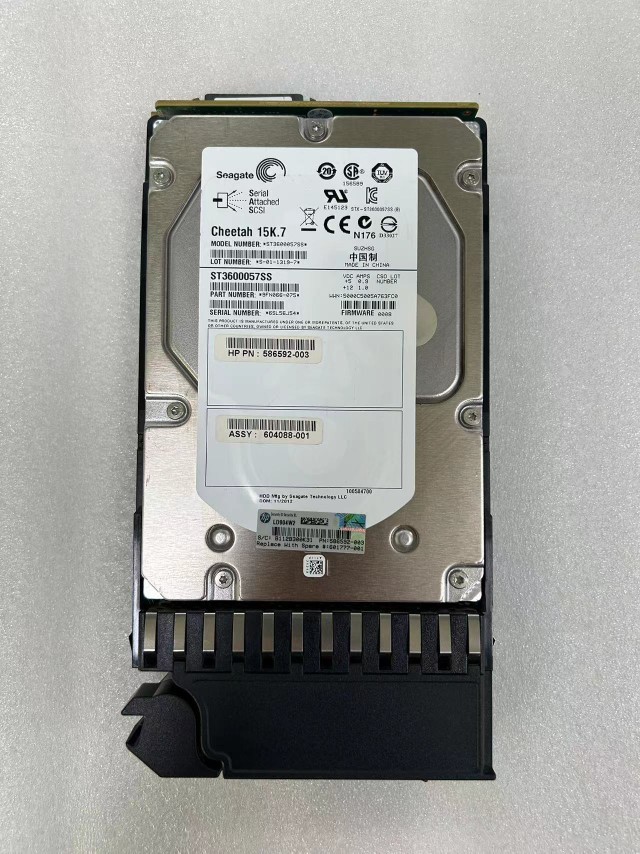 FOR HP MSA2000 P2000 AP860A 601777-001 600GB SAS 15K 3.5" LFF Hard Drive