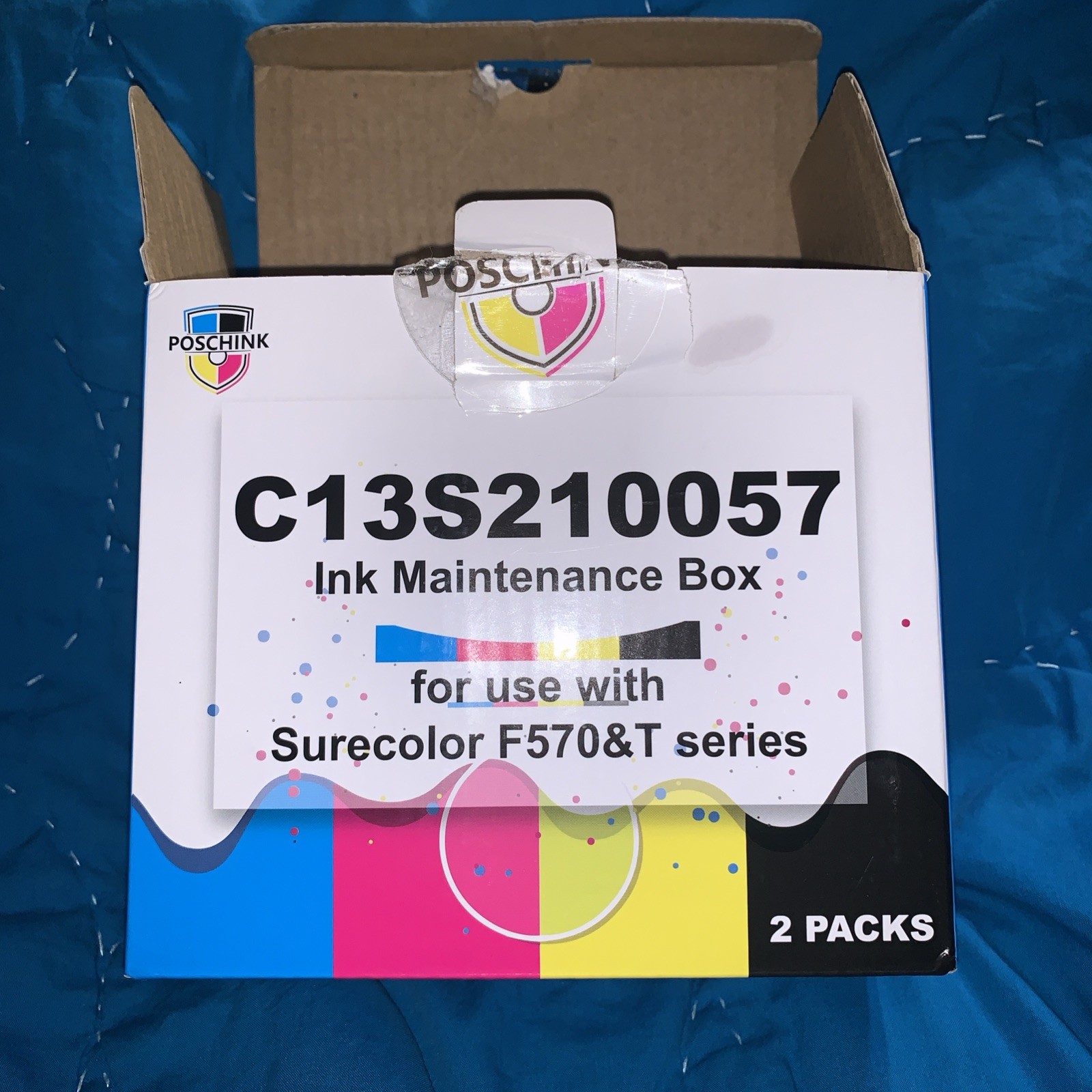Poschink F570 Maintenance Box Tank (C13S210057/SC13MB/S2100) Replacement New