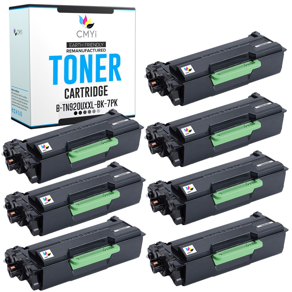 CMYi 7PK Compatible TN920UXXL Printer Cartridge fits Brother HL-L5215DW L6210DW
