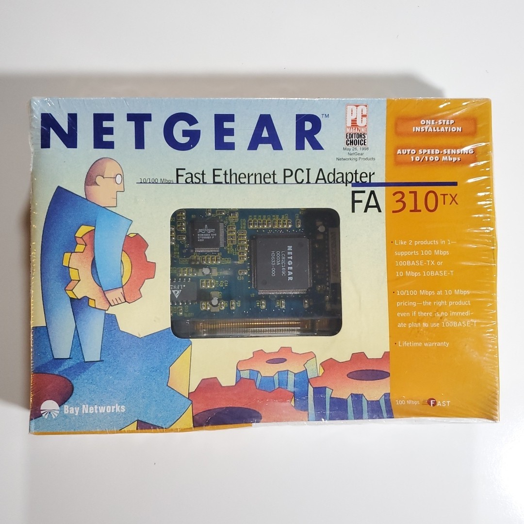 Netgear Fast Ethernet PCI Adapter FA310TX 10/100mbps