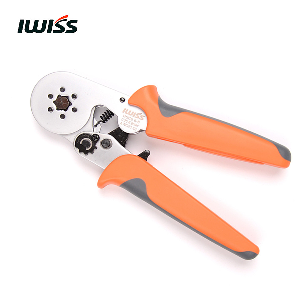 HSC8 6-6 AWG23-10 Self-adjustable Crimping Tools for Cable-end sleeve 0.25-6mm2