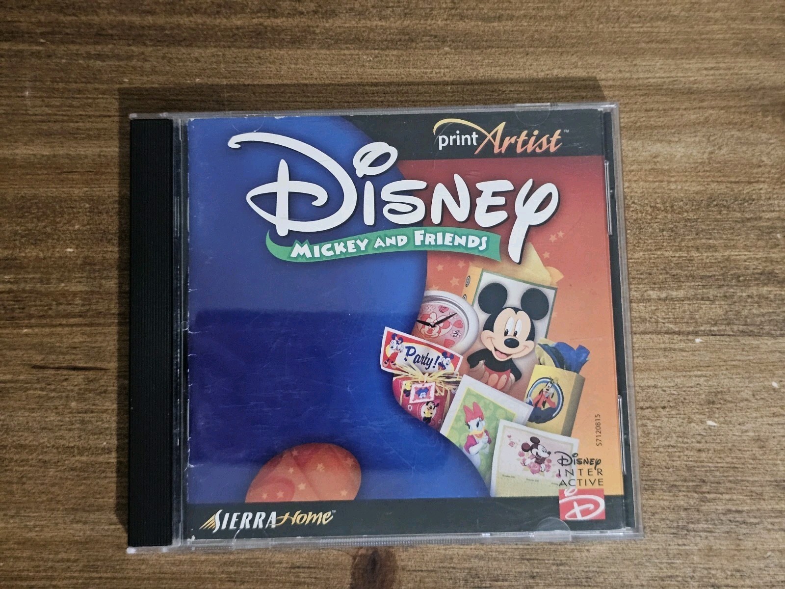 Print Artist: Disney Mickey and Friends (PC, 2001) Nostalgia Y2k 2000s Software