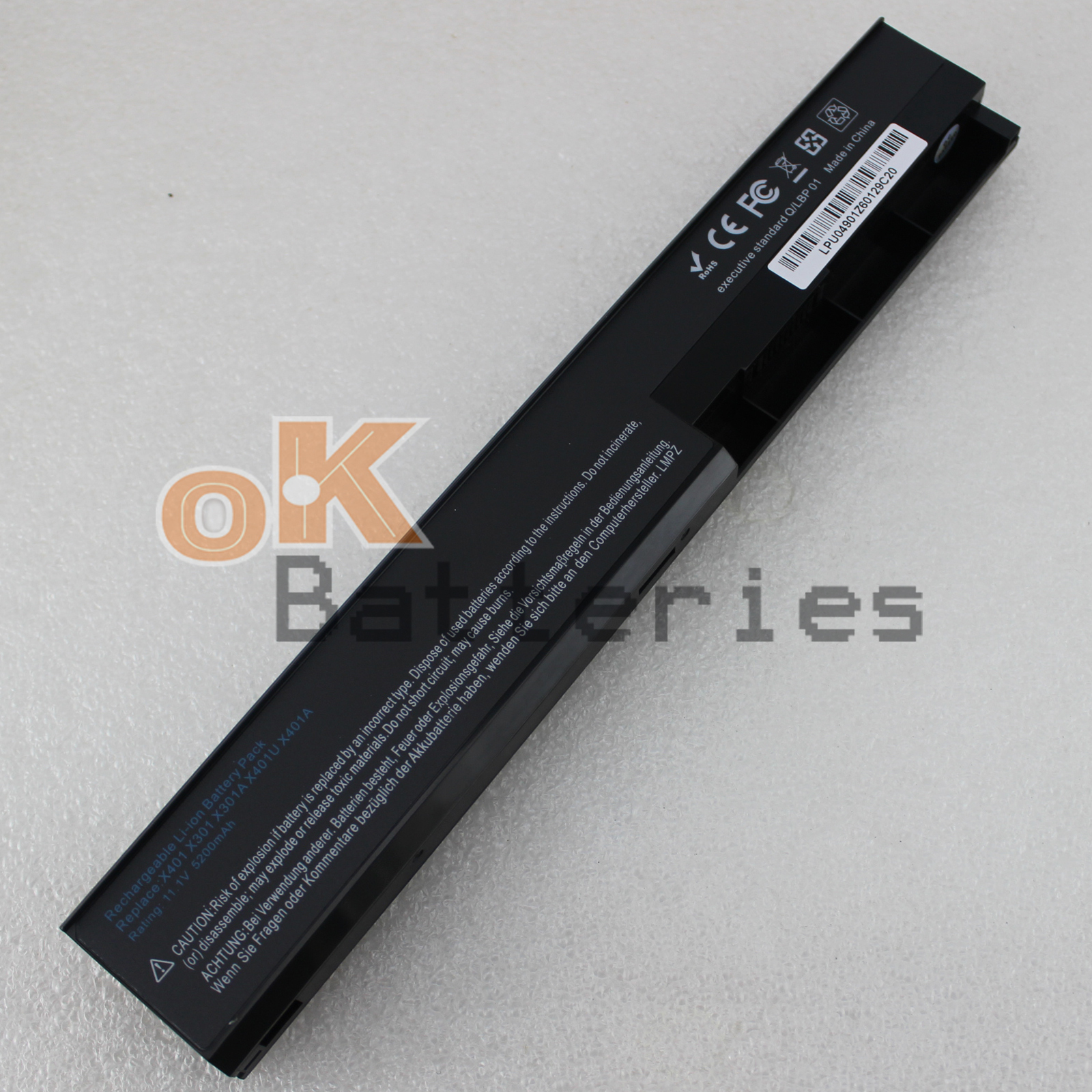 Notebook Battery for ASUS F301 F401 X301 X401 A31-X401 A32-X401 A41-X401 6Cell
