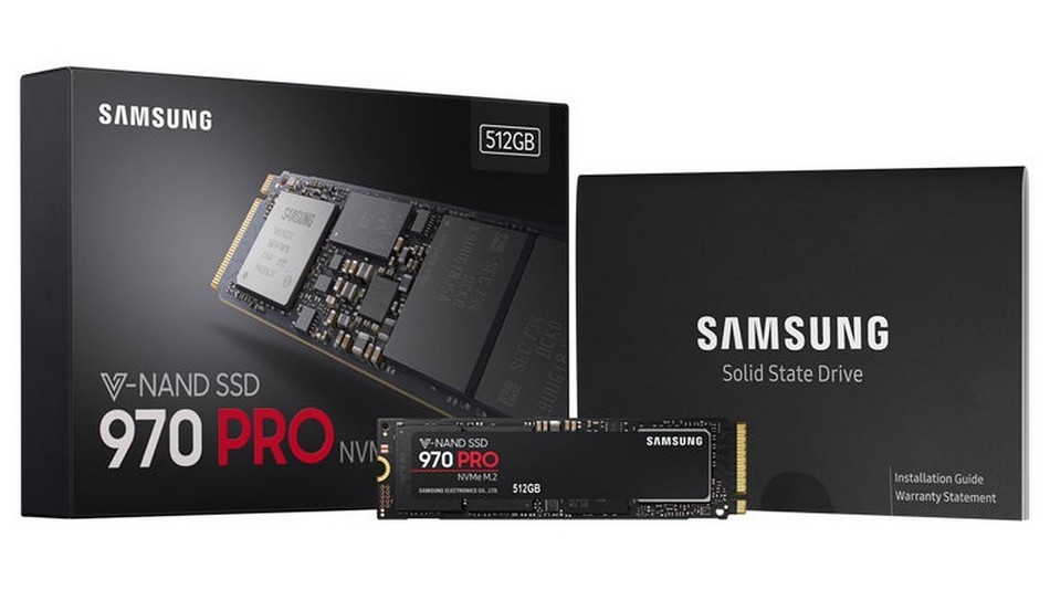 Samsung 970 PRO 512GB,Internal,NVMe M.2 (MZ-V7P512BW) Solid State Drive