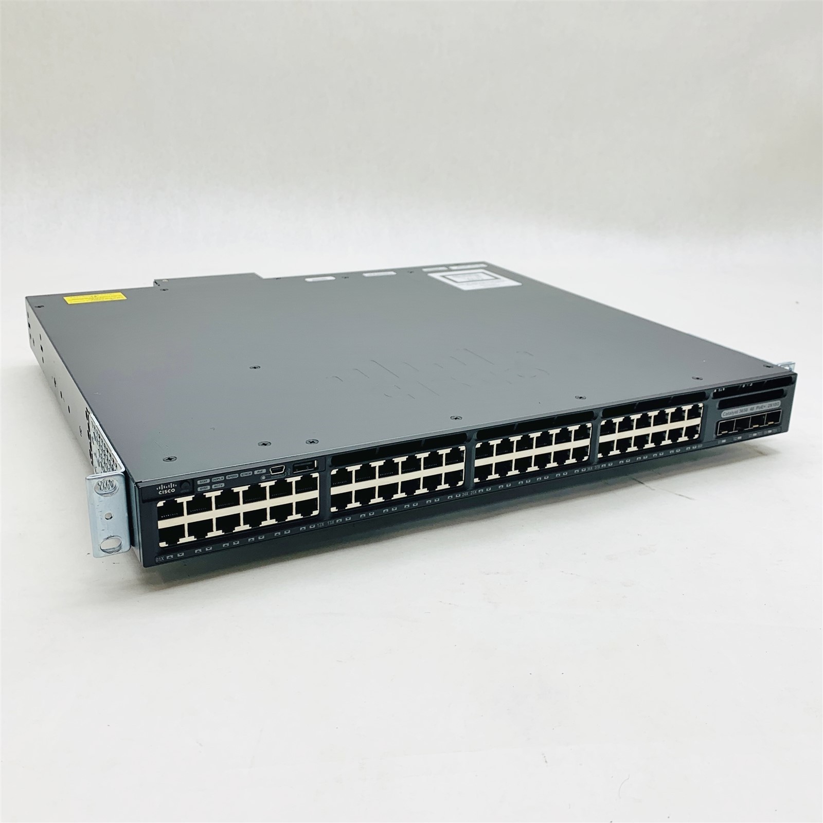 Cisco Catalyst 3650 48 Port PoE+ Gigabit Ethernet Network Switch WS-C3650-48FD-S