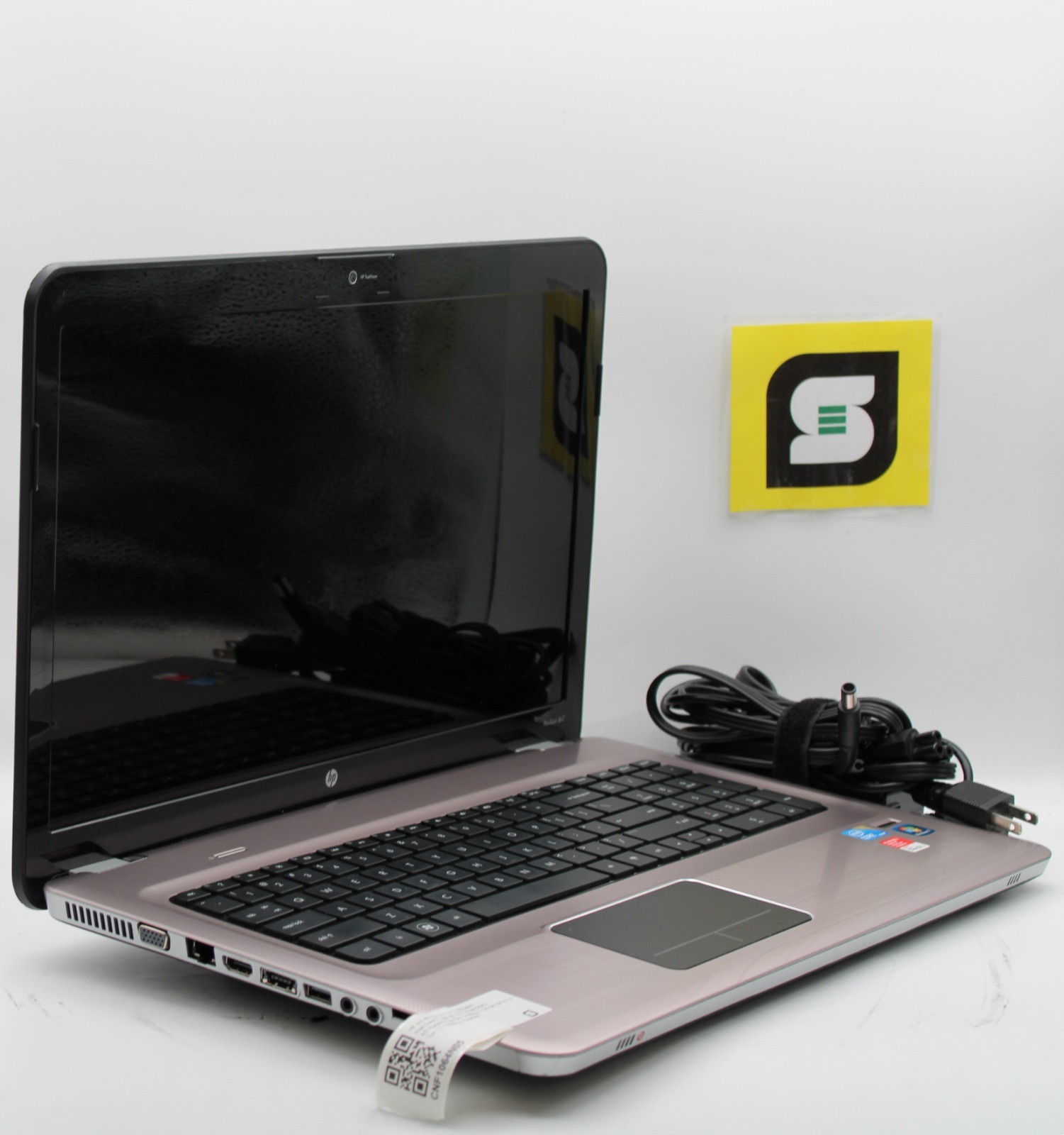 HP Pavilion dv7 i5-480M @ 2.67 GHz 4GB DDR3 128GB SSD 17" No OS