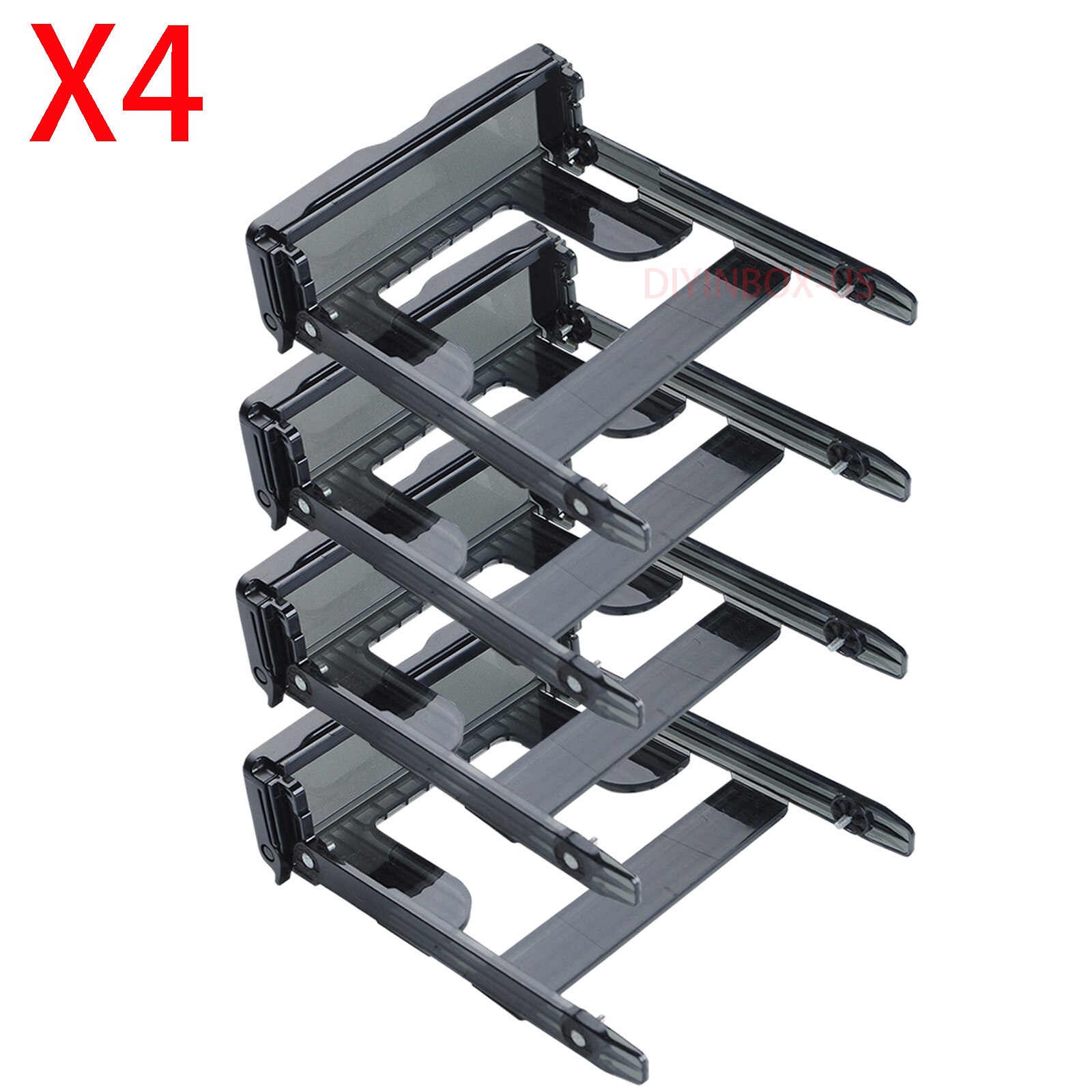 4-pcs 3.5'' HDD Hard Drive Caddy 506601-002 For HP Z600 Z620 Z640 Z800 Z820 Z840