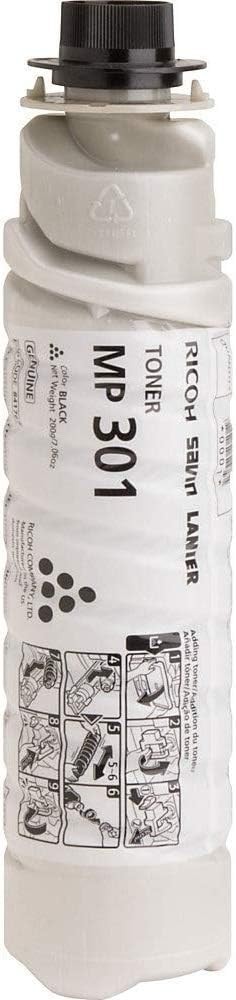 RICOH, SAVIN, LANIER TONER CARTRIDGE MP 301 BLACK NEW