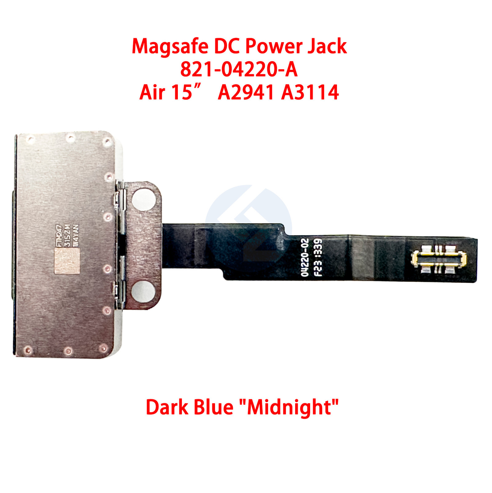 NEW Dark Blue Magsafe DC Power Jack 821-04220-A for MacBook Air 15" A2941 2023