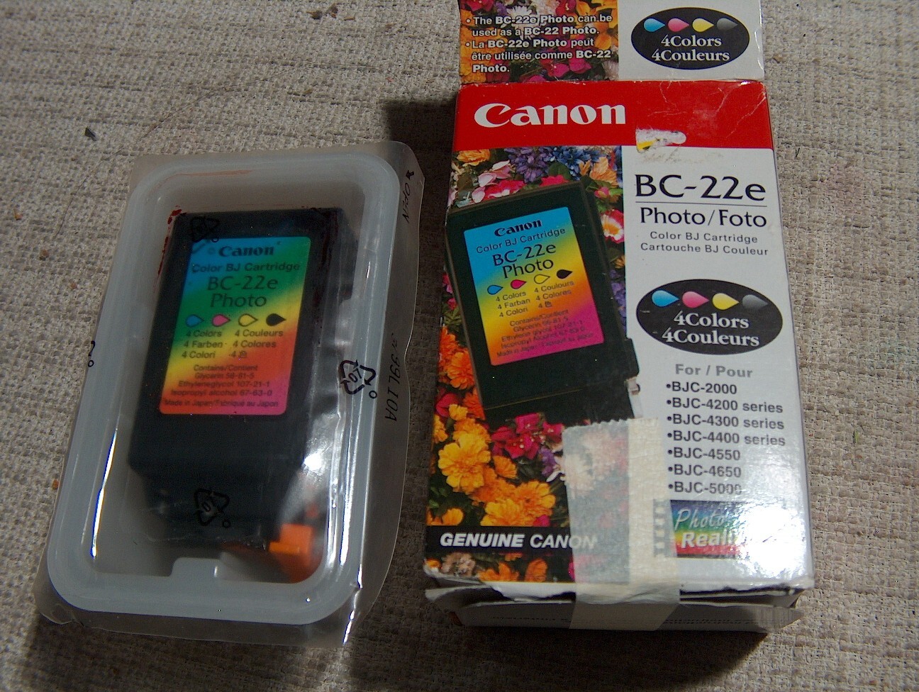 CANON BC-22e BC22e Photo Ink 0902A003AA Genuine OEM