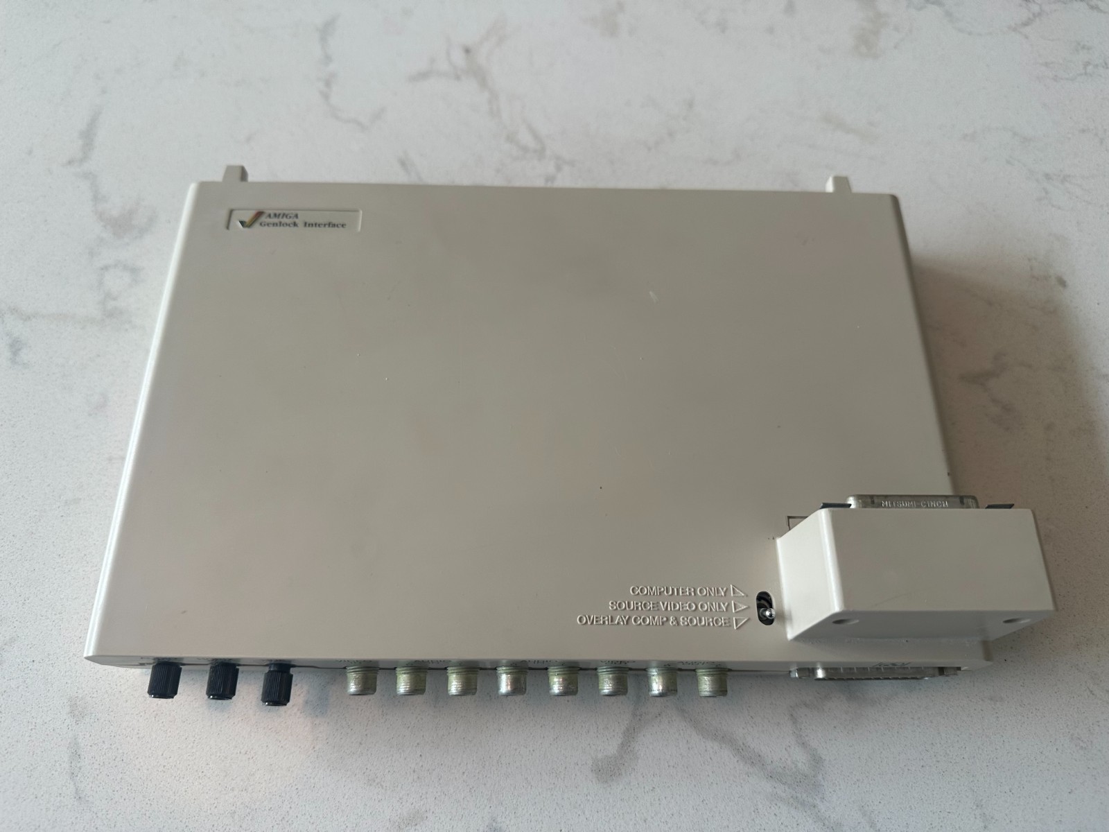 Commodore Amiga 1300 AV Genlock Mixer for Amiga 1000 Vintage Computer NICE