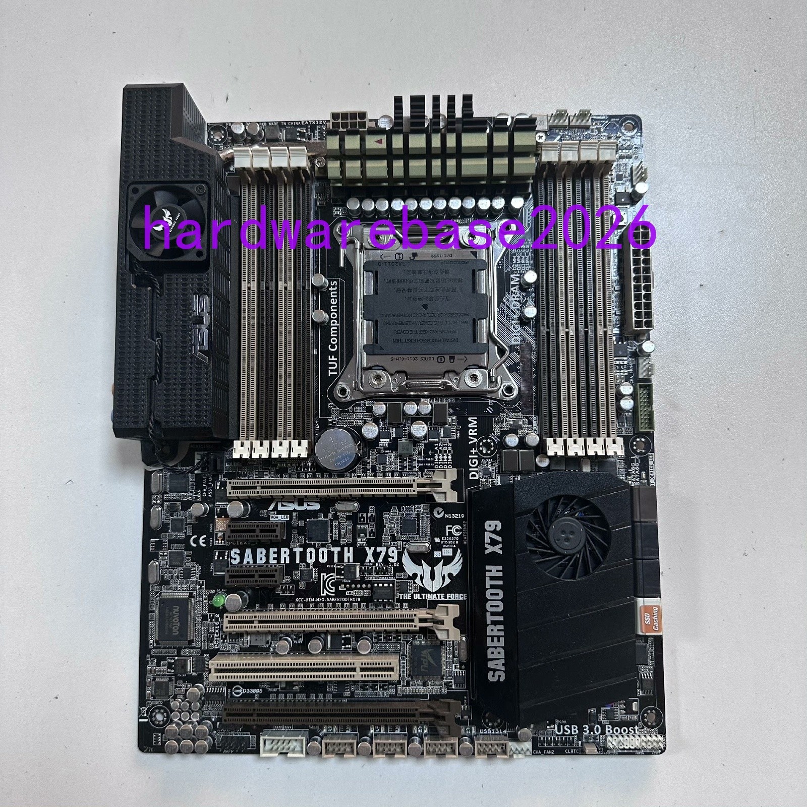 FOR ASUS SABERTOOTH X79 DDR3*8 LGA 2011 64GB Intel ATX Motherboard Test OK