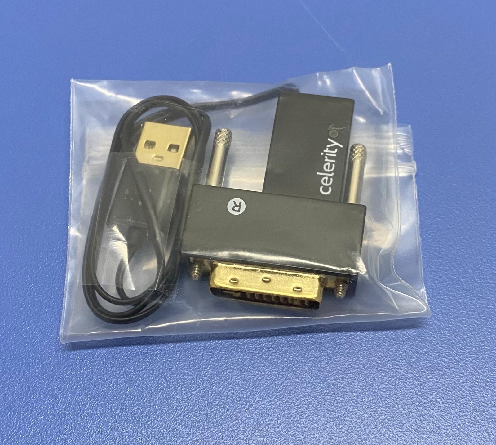 Detachable Fiber Optic DVI RX Connector, Celerity Technologies (DFO-DVI-RX)