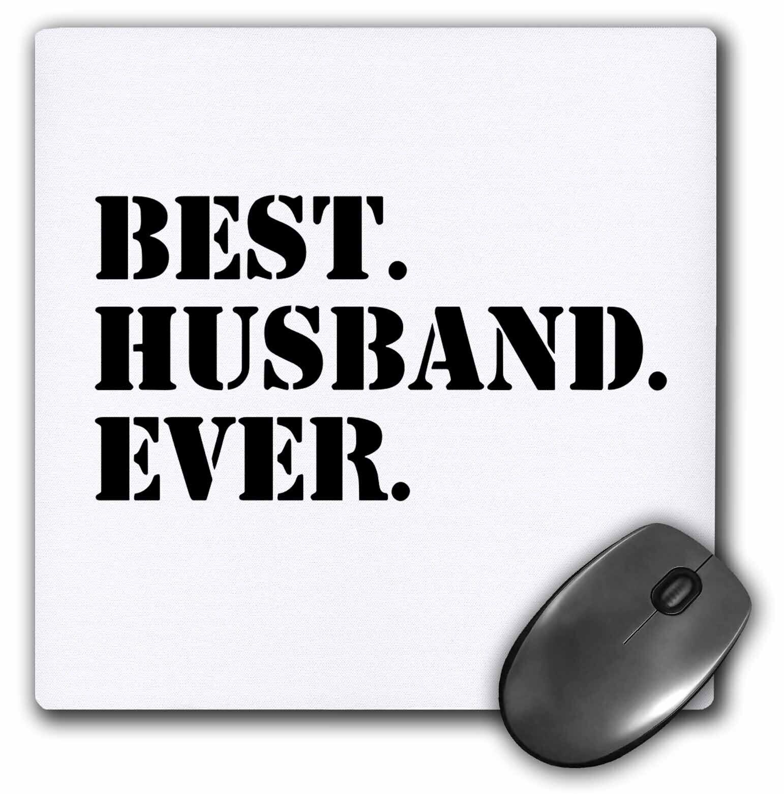 3dRose Best Husband Ever - fun romantic married wedded love gifts for him for an