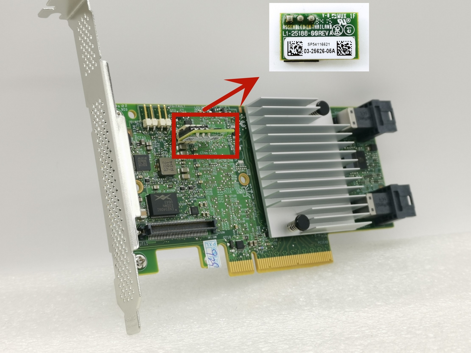 LSI S3108 NEC 9362-8i RAID5 6 1GB PCI-E 3.0 x8 12Gb/s RAID Controller +KEY-
