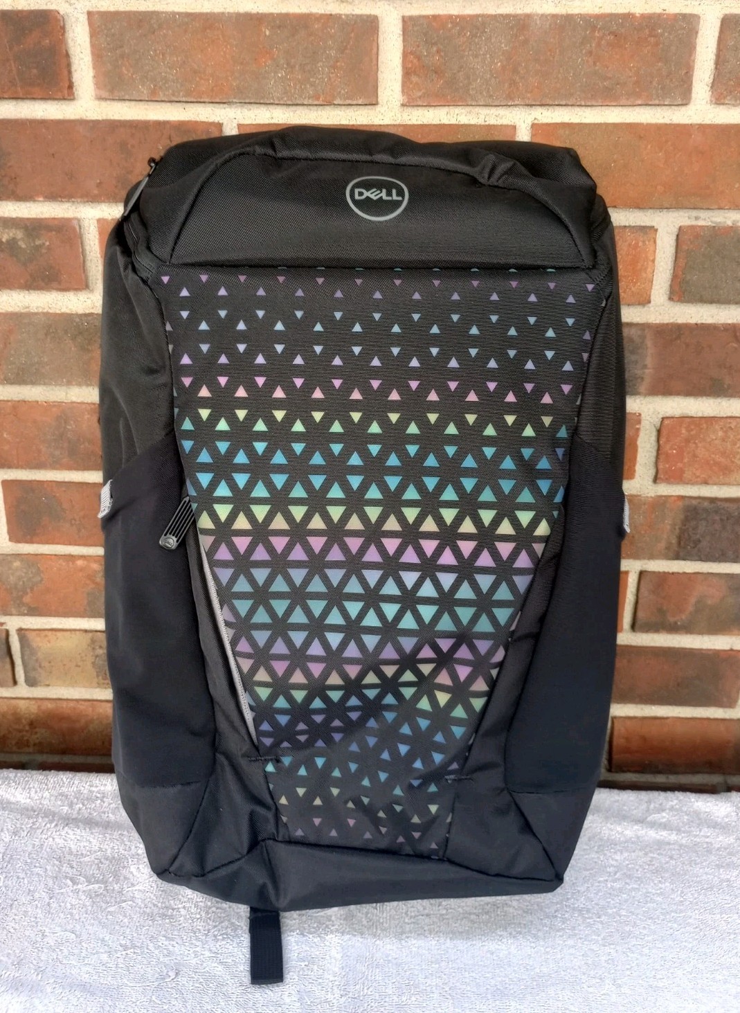 Dell Reflective 17" Gaming Laptop Backpack Black Durable Water Resistant Cover