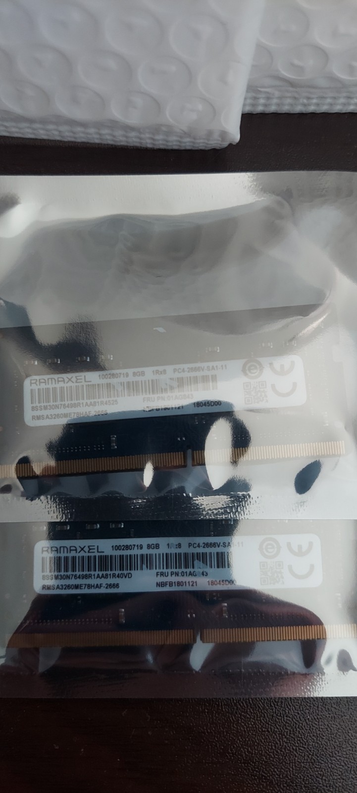 Ramaxel 2x8GB 1Rx8 PC4-2666V-SA1-11 SODIMM RAM