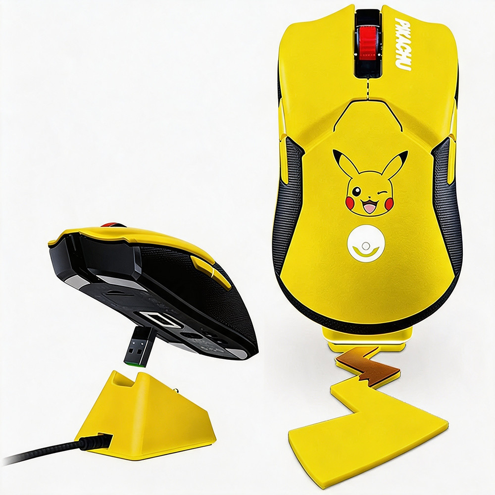 Razer x Pokémon Pikachu Viper Ultimate Wireless Mouse with Charging Dock 20K DPI