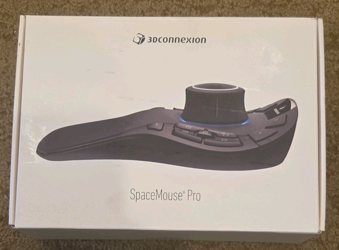 3Dconnexion SpaceMouse 3DX-700040 3D Mouse Black