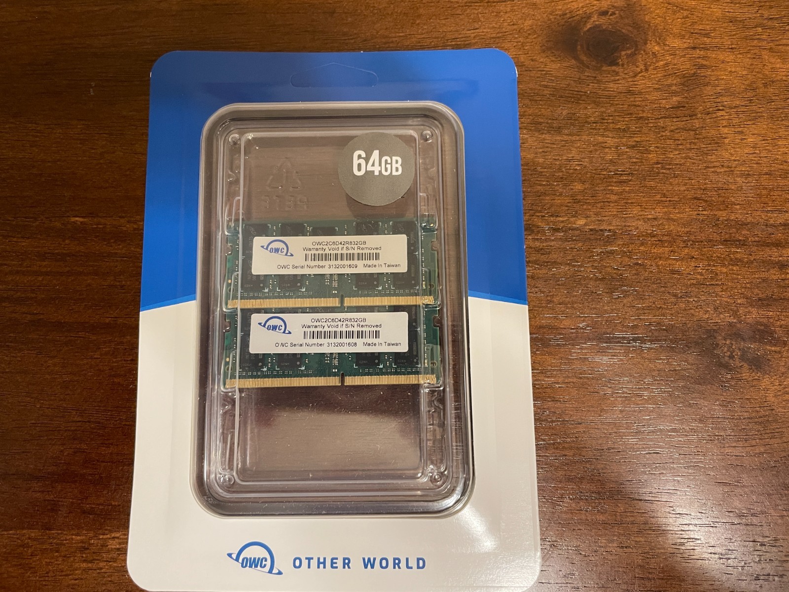 OWC 64GB 2x32GB DDR4-2666 PC4-21300 ECC Unbuffered SODIMM