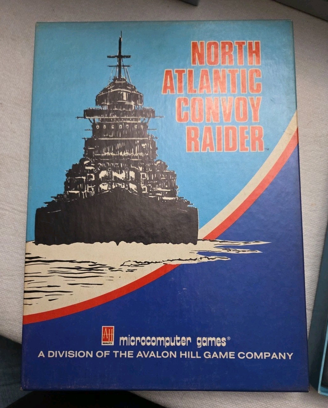 North Atlantic Convoy Raider, 1980 Computer Game Cass TRS80, Apple II AvalonHill