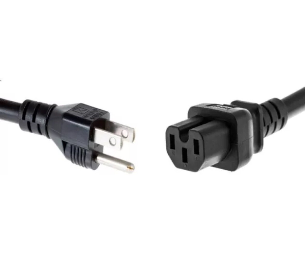 Cisco CAB-TA-NA Catalyst 3560X 3750X 3850 3650 AC Power Cord Cable 8ft C15 Notch