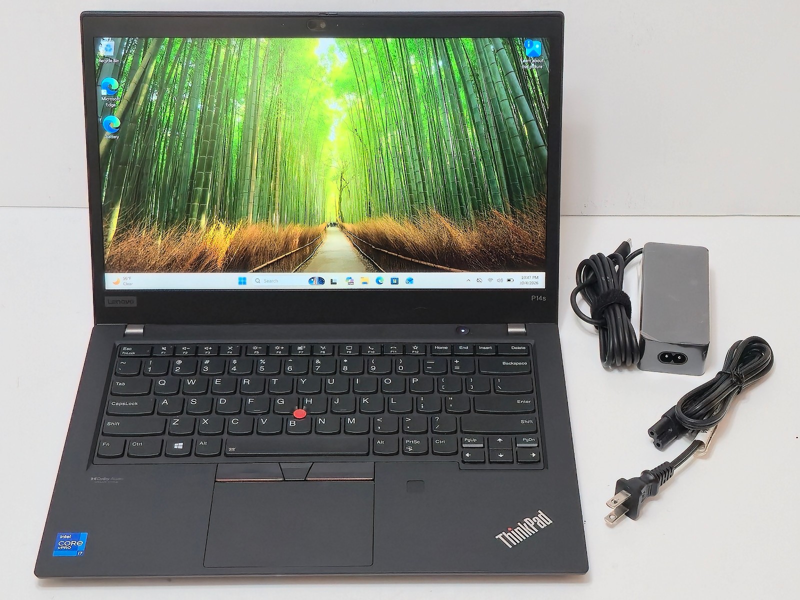 Lenovo ThinkPad P14S Gen 2 Intel i7-1185G7, 48GB RAM, 1TB SSD NVIDIA T500 Touch