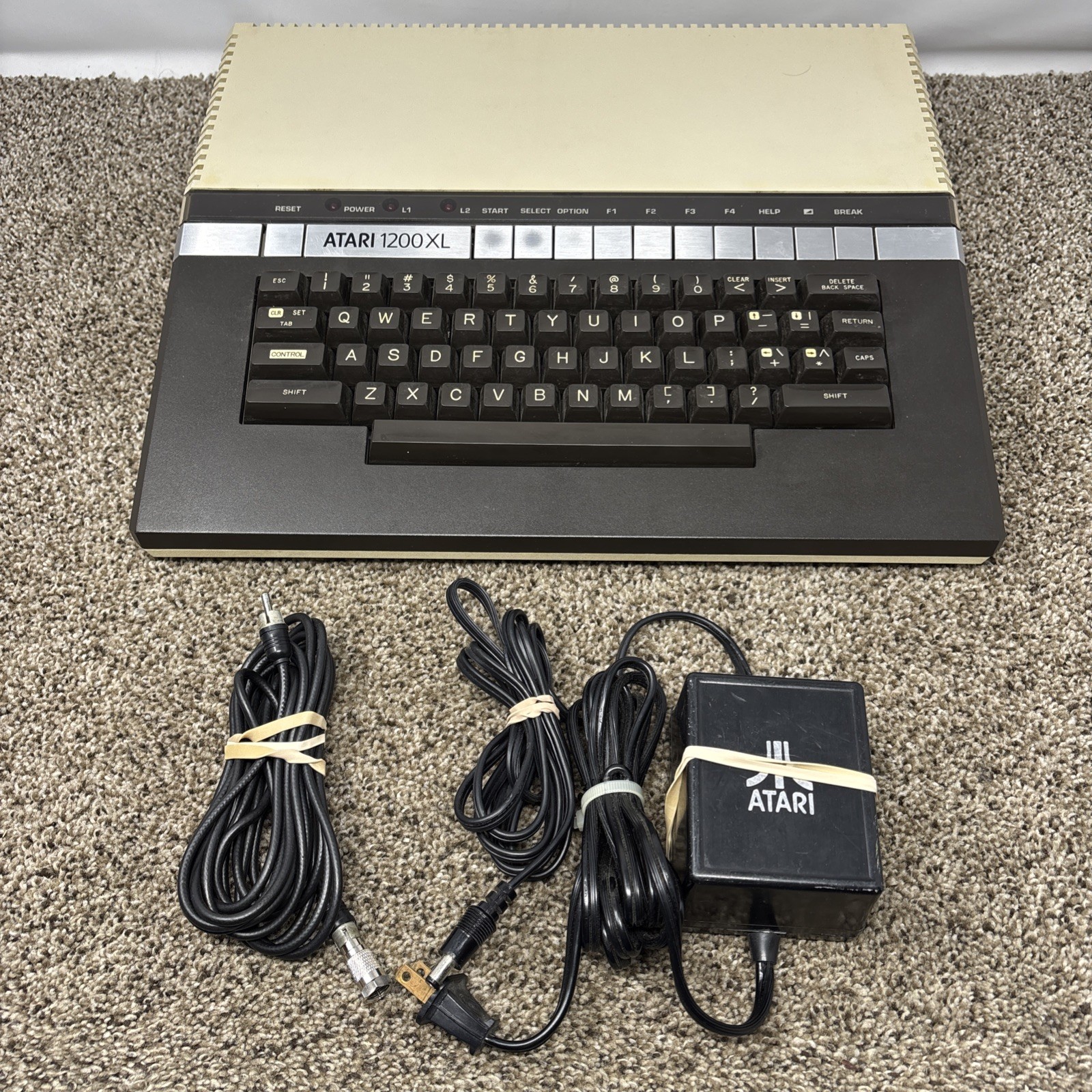 Atari 1200XL Computer Game Console Vintage Console 100% Tested Working