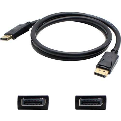AddOn 5-Pack of 6ft DisplayPort 1.2 Male to DisplayPort 1.2 Male Black Cables Fo