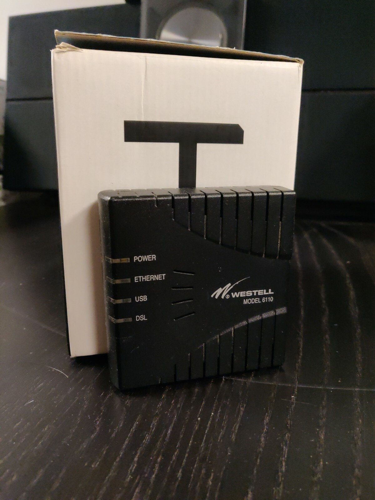 Westell 6110 - DSL2 + Bridge Modem DSL Model E90-611016-06 REV:D Works