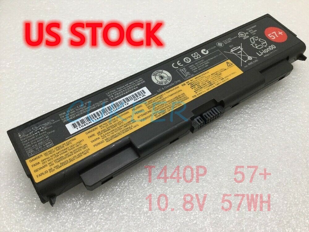 T440P ThinkPad T540P Battery 45N1152 45N1153 45N1162 45N1163 0C52863 57+ 57WH