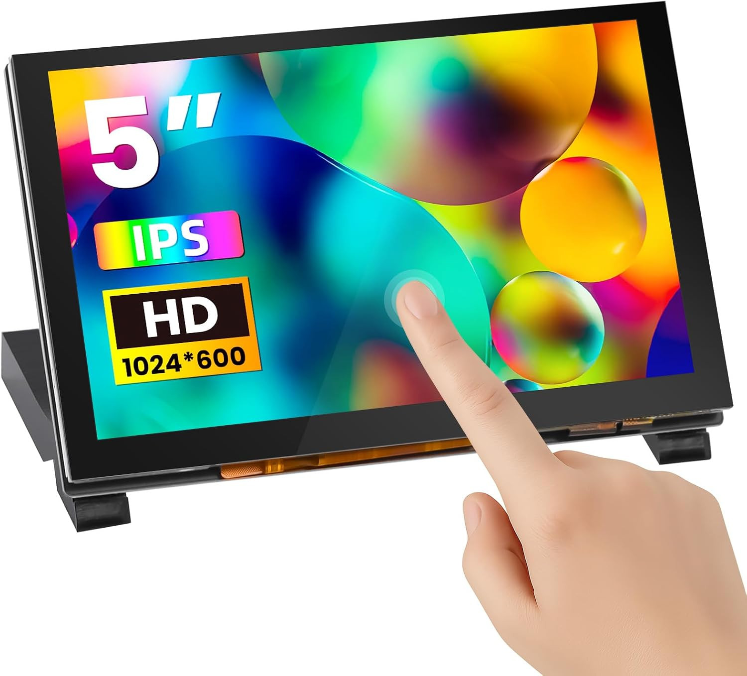 5 Inch Touchscreen Monitor for Raspberry Pi, 1024X600 Touch Screen