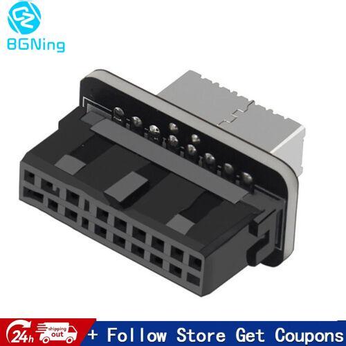 USB3.0 Internal Header to USB 3.1/3.2 Type C Front Type E Adapter 20pin to 19pin