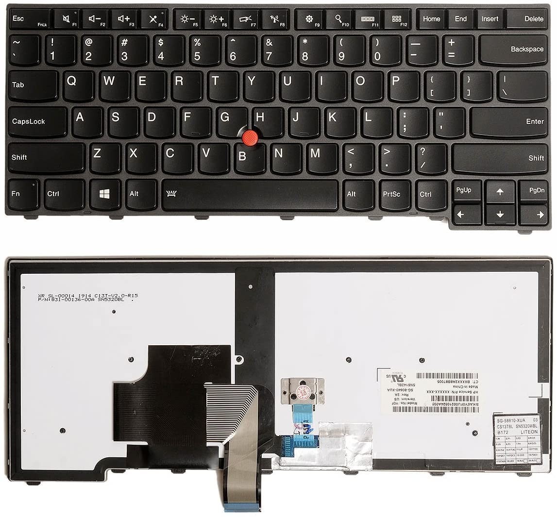 New Backlit Keyboard for Lenovo Thinkpad L450 0C43944 04X0139 04X0101 T431s T460