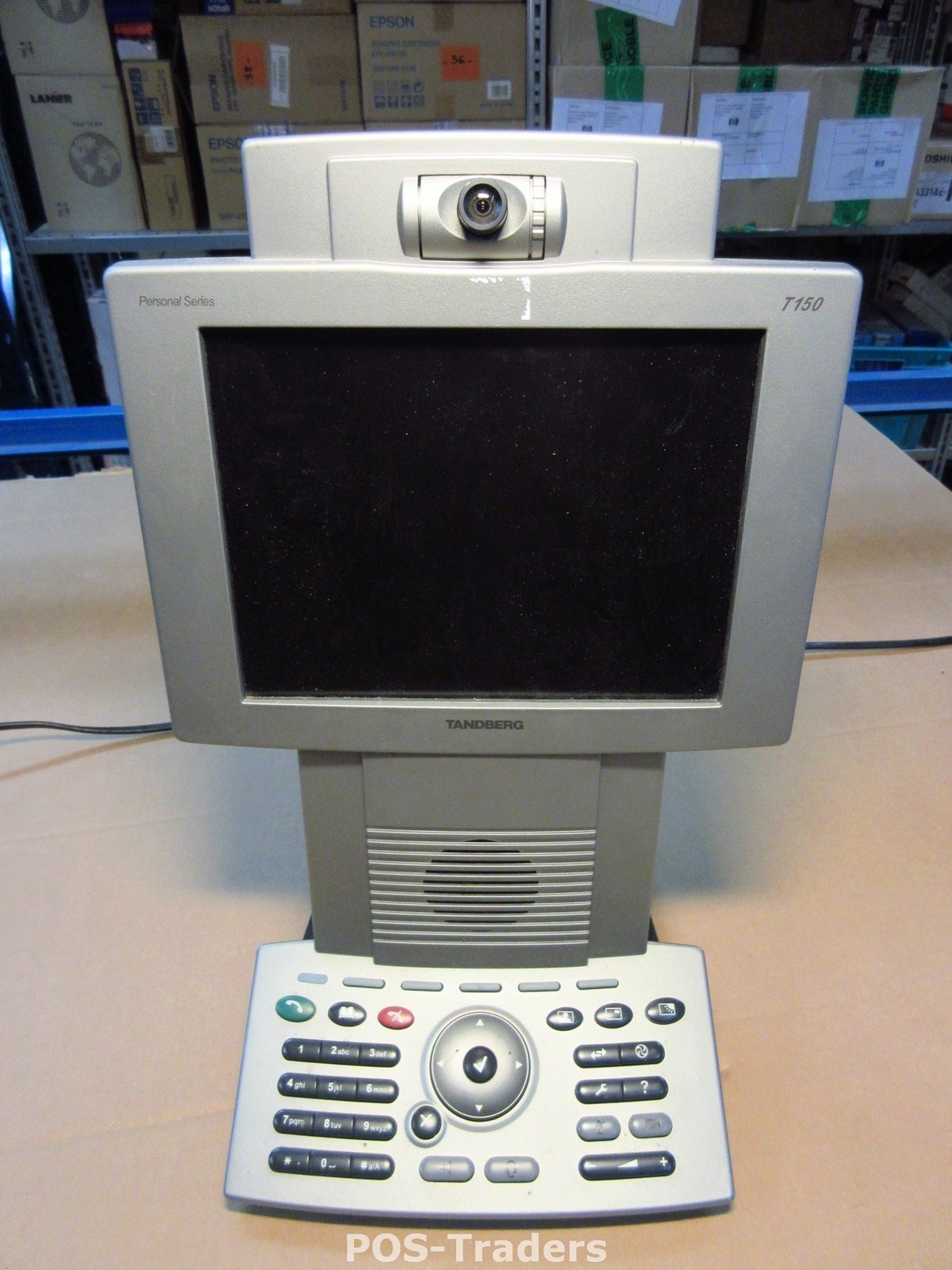 Tandberg T150 TTC7-10 150MXP Personal Video Conference VoIP Phone EXCL PSU