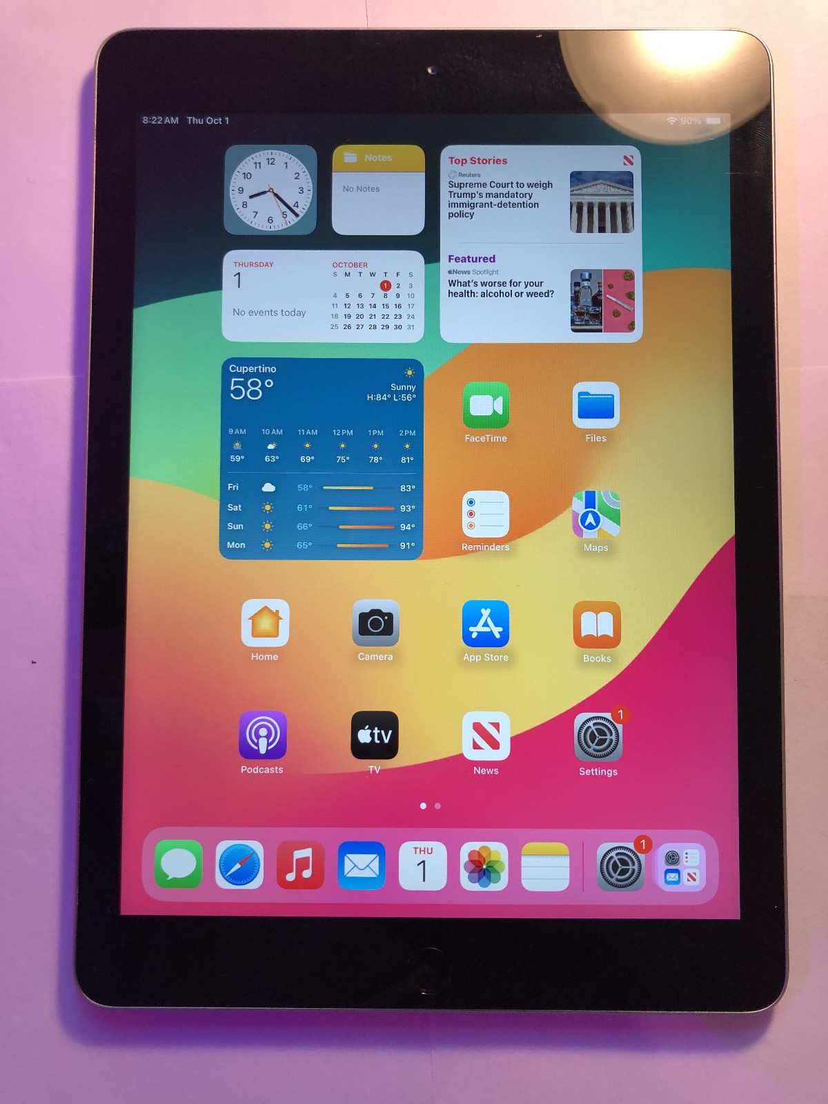 🍏Apple Ipad 6th Generation - Space Gray - 32GB - 🔐WIFI🔐 - $80🍏