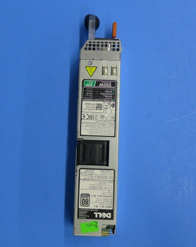 Dell PowerEdge R430 Power Supply 550W EPP 80+ Platinum NCNFF