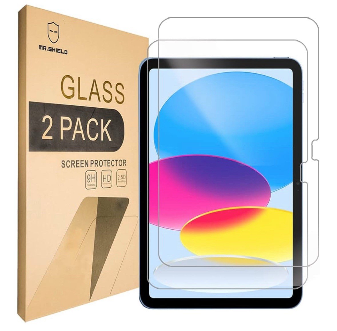 Mr Shield iPad 10th Generation 2 Pack Screen Protector