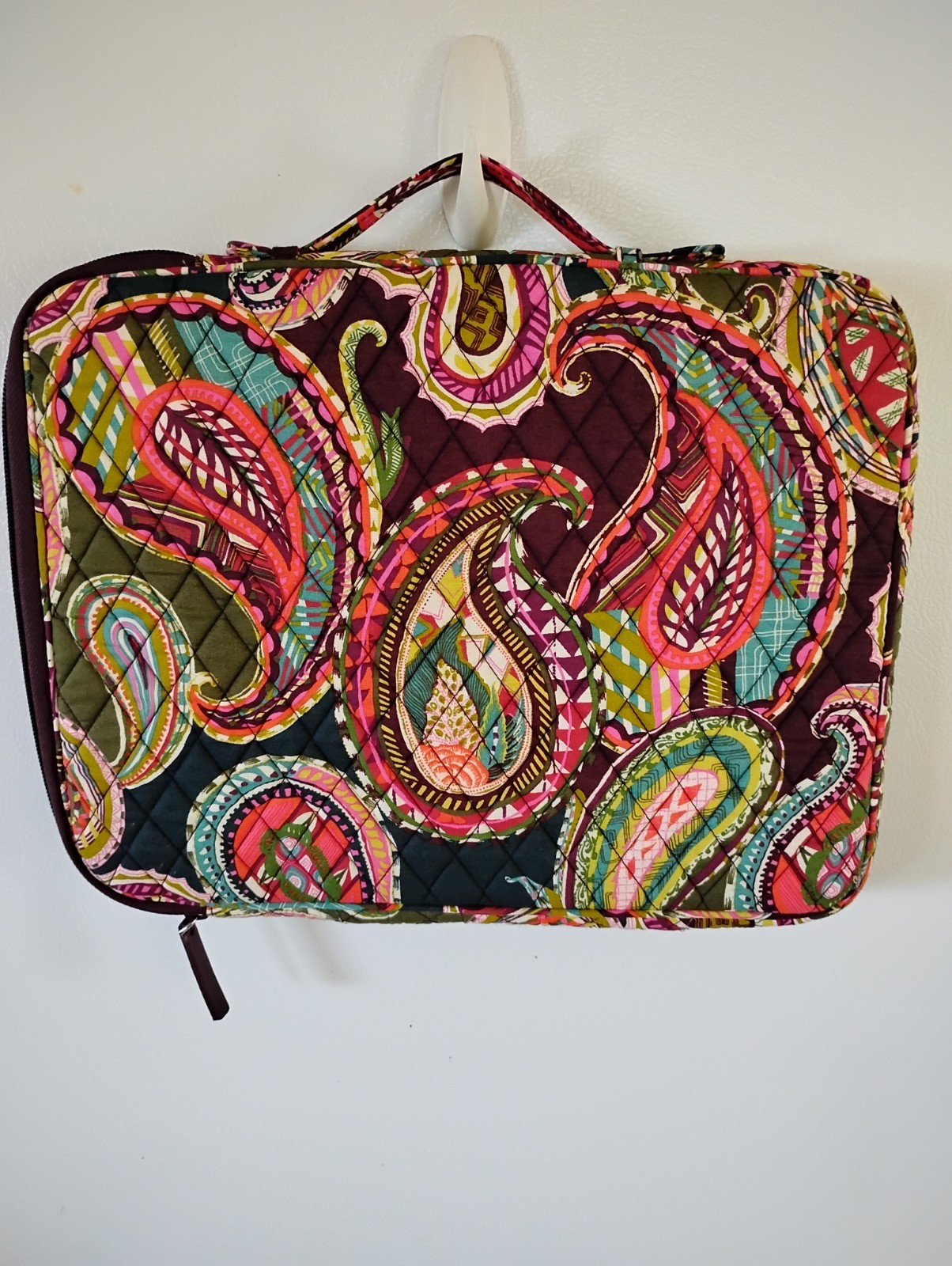 Vera Bradley Heirloom Paisley Laptop Case NICE    