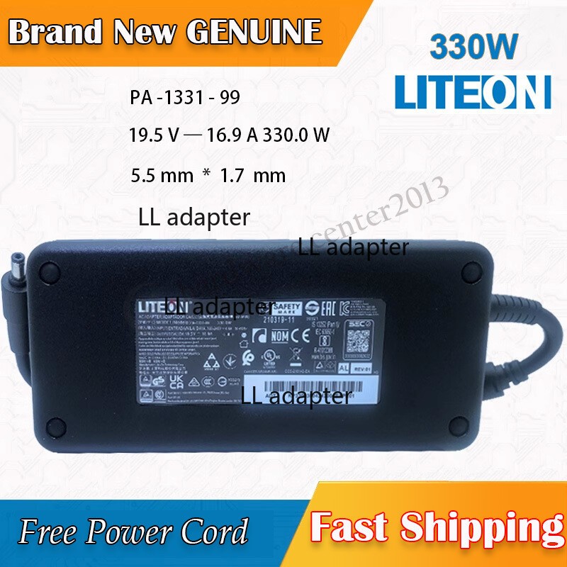 PA-1331-99 Brand New Original Liteon 19.5v16.9a Power Adapter Acer Charger
