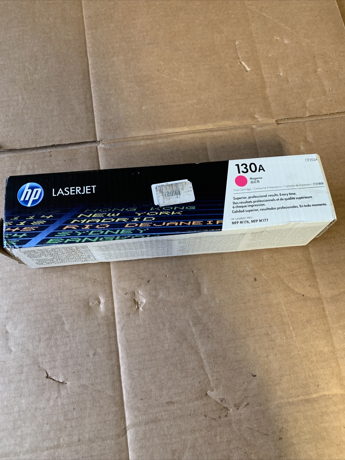 HP 130A Magenta Original LaserJet Toner Cartridge CF353A (1000 pages)