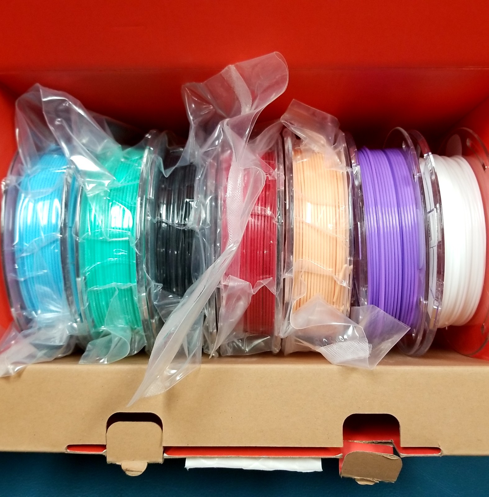 Mix Colors Lot Toybox Deluxe Printer Food 3D Printer Filament Spool Set