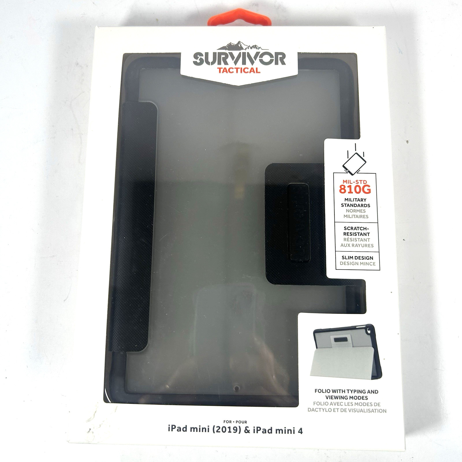 Griffin Survivor Rugged Folio Tactical Case iPad Mini 2019 & iPad Mini 4 - Black